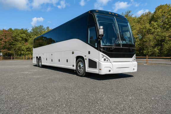 Charter Bus Rental Bend 56 Passenger Charter Bus
